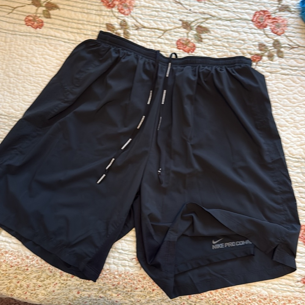 Men’s Nike, Lined, Running Shorts. Size XXL. Like new!